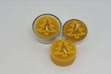 Lade das Bild in den Galerie-Viewer, Teelichter aus 100% Bienenwachs mit Glas - Set-Angebot