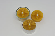 Lade das Bild in den Galerie-Viewer, Teelichter aus 100% Bienenwachs mit Glas - Set-Angebot