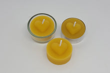 Lade das Bild in den Galerie-Viewer, Teelichter aus 100% Bienenwachs mit Glas - Set-Angebot