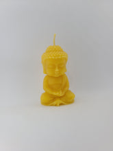 Lade das Bild in den Galerie-Viewer, Bienenwachskerze Buddha, aus 100% Bienenwachs