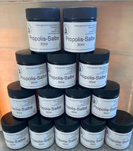 Lade das Bild in den Galerie-Viewer, Propolis-Salbe im Braunglas-Tiegel - Dreiburgenland Imkerei Stefan Umlauf