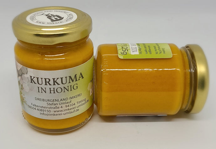 Kurkuma in Honig