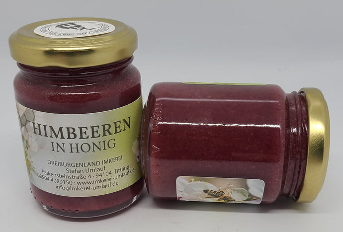 Himbeere in Honig
