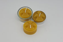 Lade das Bild in den Galerie-Viewer, Teelichter aus 100% Bienenwachs mit Glas - Set-Angebot
