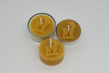 Lade das Bild in den Galerie-Viewer, Teelichter aus 100% Bienenwachs mit Glas - Set-Angebot
