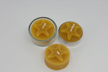 Lade das Bild in den Galerie-Viewer, Teelichter aus 100% Bienenwachs mit Glas - Set-Angebot
