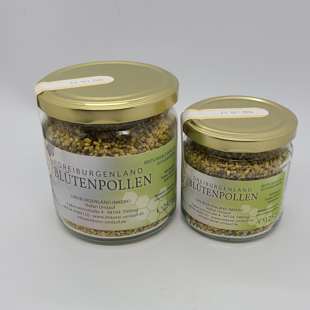 Blütenpollen - handverlesen - Frisch abgefüllt
