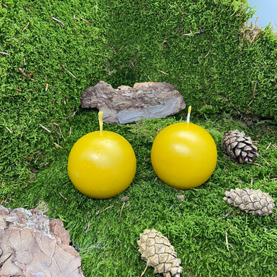 Kugel Ø 6,5 cm Bienenwachskerze