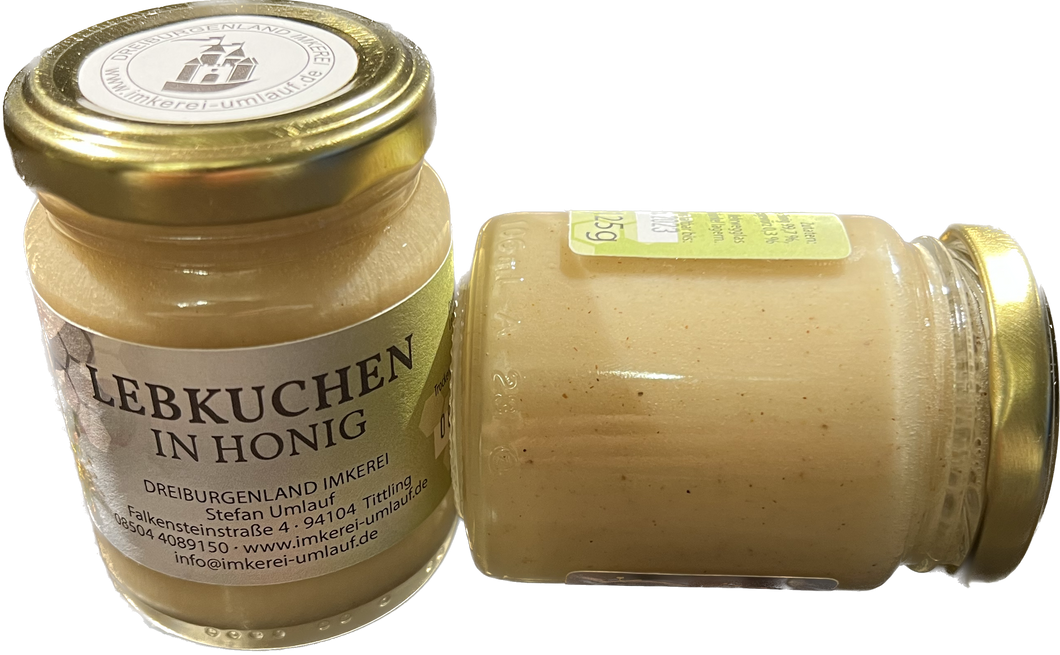Lebkuchengenuss mit Honig - Dreiburgenland Imkerei Stefan Umlauf
