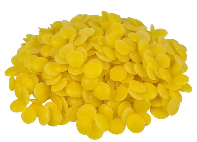 Bienenwachs in Pastillenform verschiedene Verpackungseinheiten